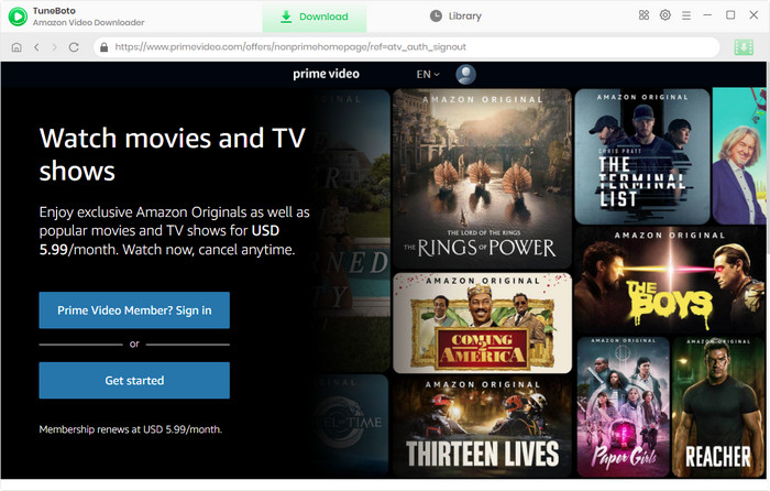 How download discount amazon prime movies