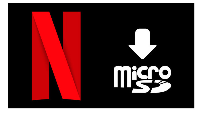 netflix wont to sd card