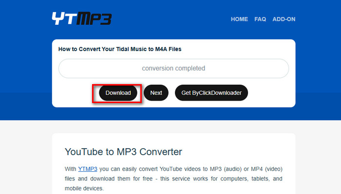 how to use ytmp3